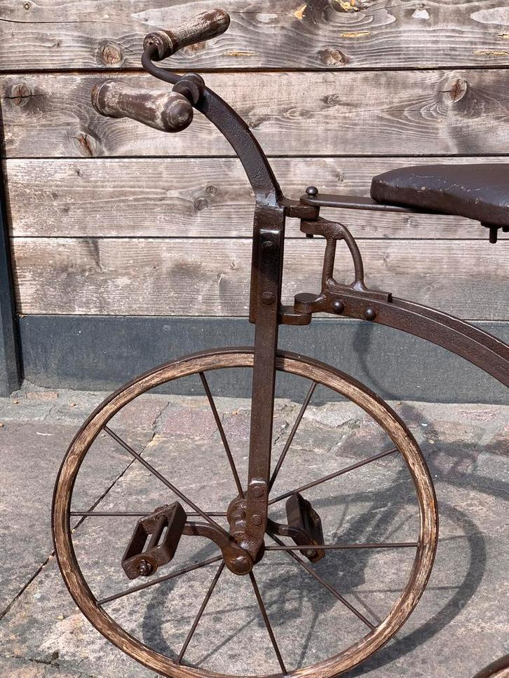 Antieke driewieler, volledig gerestaureerd in topstaat, Fietsen en Brommers, Fietsen | Oldtimers, Ophalen