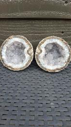 Braziliaanse Geode bol paar, Verzamelen, Mineralen en Fossielen, Ophalen, Mineraal