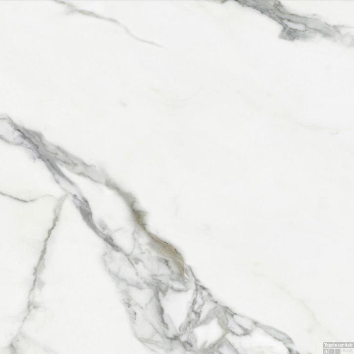 11 pakken Marmerlook Vloer- en Wandtegels 60x60 cm Mat wit, Doe-het-zelf en Verbouw, Tegels, Nieuw, Wandtegels, Overige materialen