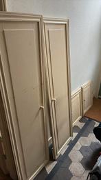 Antieke beige kastdeuren, Ophalen, Zo goed als nieuw