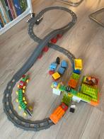 LEGO DUPLO Elektrische Trein Compleet met Rails & Brug, Ophalen of Verzenden, Zo goed als nieuw