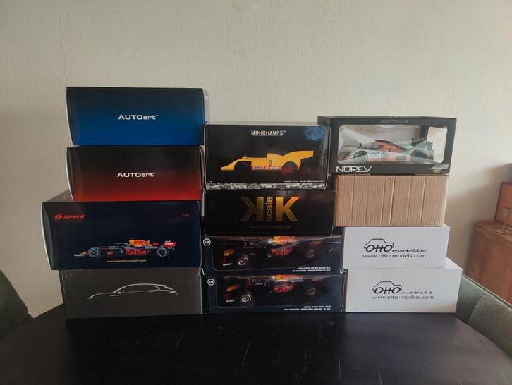 Modelauto's verzameling opruiming 1:18 Spark AUTOart, Hobby en Vrije tijd, Modelauto's | 1:18, Gebruikt, Autoart, Ophalen of Verzenden