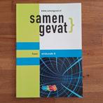 Samengevat HAVO Wiskunde A - ZGAN, Wiskunde A, Ophalen of Verzenden, Zo goed als nieuw, HAVO