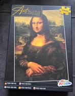 Puzzel met als afbeelding de Mona Lisa , 1000 stukjes, Hobby en Vrije tijd, Denksport en Puzzels, Ophalen of Verzenden, 500 t/m 1500 stukjes