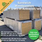 Sandwich/wand nieuwe gelegenheidspartij panelen A en B keus, Ophalen, 4 tot 8 cm, Nieuw, Hardschuim (Pir)