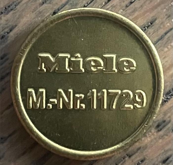 Miele wasmunten, Witgoed en Apparatuur, Overige Witgoed en Apparatuur, Zo goed als nieuw, Ophalen of Verzenden