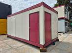 6x3m kantoorunit / woonunit / schaftkeet / bouwkeet, Ophalen, Gebruikt