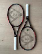 2x Dunlop Biomimetic 300 - Grip L2 + Dunlop Racket bag 6R, Sport en Fitness, Tennis, L2, Ophalen of Verzenden, Zo goed als nieuw