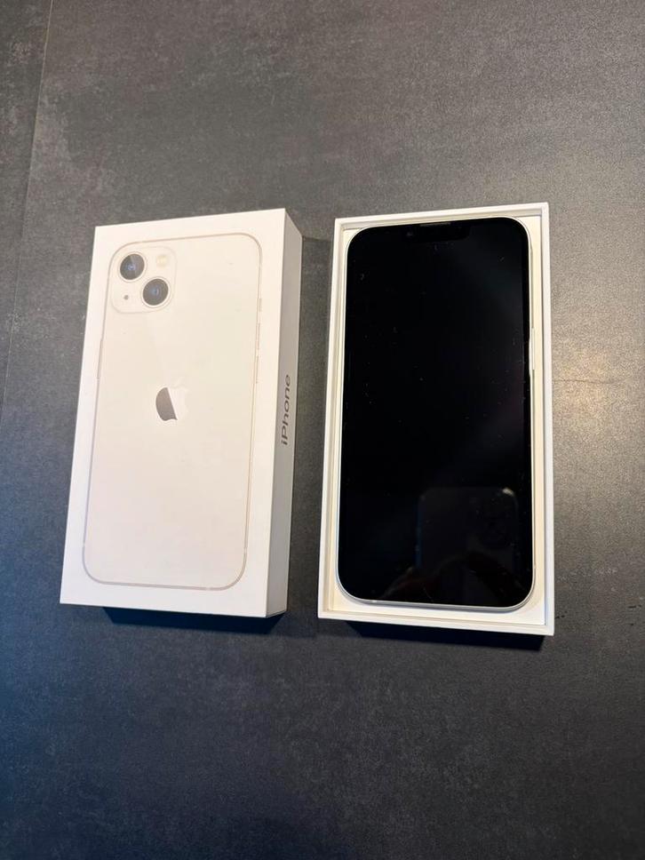 Apple iPhone 13, Telecommunicatie, Mobiele telefoons | Apple iPhone, Zo goed als nieuw, 128 GB, iPhone 13, Wit, Ophalen of Verzenden