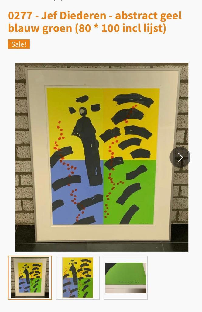 zeefdruk, Antiek en Kunst, Kunst | Litho's en Zeefdrukken, Ophalen