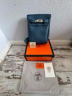Hermes Hac A Dos Blauw, Ophalen of Verzenden, Zo goed als nieuw, Blauw, Leer