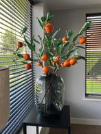 Zijden silk mandarijnentak met bloesem 90cm NIEUW!, Binnen, Info@flowersbymirjam.nl, Nieuw, Transformatorstraat 6a