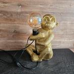 Aap Lamp - Gouden Decoratie, Huis en Inrichting, Lampen | Tafellampen, Ophalen, Kunststof, Zo goed als nieuw, Modern