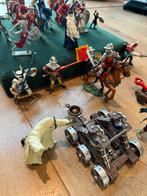 Papo paarden en ridders speelgoed veel extras schleich, Kinderen en Baby's, Speelgoed | Actiefiguren, Ophalen of Verzenden, Gebruikt