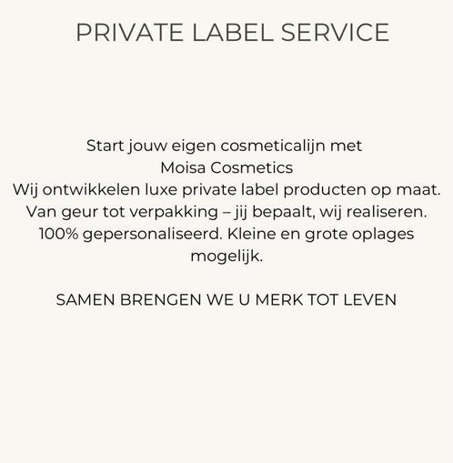 Eigen cosmeticalijn, Tickets en Kaartjes, Kortingen en Cadeaubonnen, Eén persoon, Overige typen, Cadeaubon