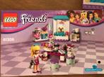 Lego friends 41308, Stefanie’s vriendschap taartjes compleet, Complete set, Ophalen of Verzenden, Lego, Zo goed als nieuw