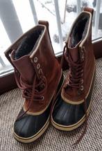 Sorel leren waterdichte sneeuwlaarzen., Ophalen, Bruin, Zo goed als nieuw, Wandelschoenen