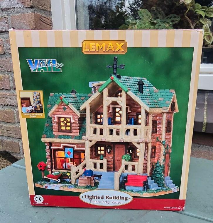 Lemax Timber ridge retreat, Diversen, Kerst, Zo goed als nieuw, Ophalen of Verzenden