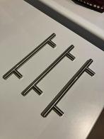 RVS handgrepen 128 mm (13 stuks), Ophalen, Minder dan 50 cm, Overige kleuren, Zo goed als nieuw