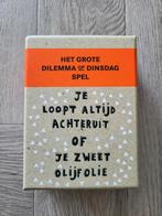 Het grote dilemma op dinsdag spel, Nieuw, Kwartet(ten), Ophalen