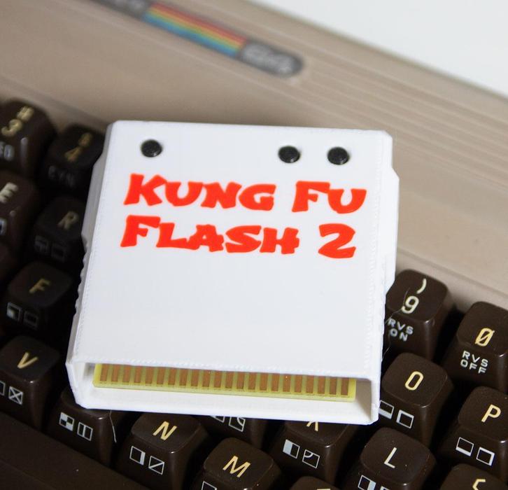 Commodore 64 Kung Fu Flash 2 Cartridge, Computers en Software, Vintage Computers, Verzenden