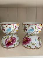 Pip Studio servies wit 4 kommen 12 cm Chinese Garden, Overige typen, Ophalen of Verzenden, Zo goed als nieuw, Overige stijlen