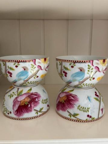 Pip Studio servies wit 4 kommen 12 cm Chinese Garden beschikbaar voor biedingen