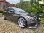 Mercedes-Benz C 220 D 4MATIC AMG XENON/leer/TREKHAAK, Navigatiesysteem, Euro 6, Bruin, Leder