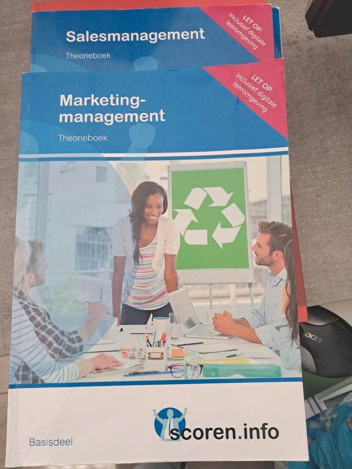 Sales & Marketing Management Theorieboeken, Boeken, Economie, Management en Marketing, Zo goed als nieuw, Economie en Marketing