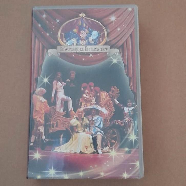 De wonderlijke Efteling show vhs videoband, Verzamelen, Efteling, Zo goed als nieuw, Overige typen, Ophalen of Verzenden