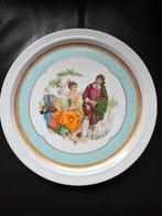 Oude,Royal Schwabap porselein wandbord., Ophalen of Verzenden