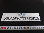 sticker Melk. De witte motor  XPLH9086 *, Verzamelen, Ophalen, Zo goed als nieuw