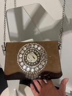 elegante splinternieuwe Ibiza tas met ketting, Ophalen of Verzenden, Nieuw, Bruin, Schoudertasje