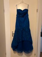 Mooie cobalt blauwe gala jurk, Verzenden, Zo goed als nieuw, Blauw, Galajurk