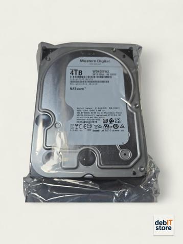 WD Red 4tb NAS HDD - WD40EFAX (nieuw - garantie - BTW) beschikbaar voor biedingen