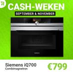 Siemens iQ700 Combimagnetron – NU voor maar €799! CASH DEAL, Ophalen, Refurbished, Oven met grill, Inbouw