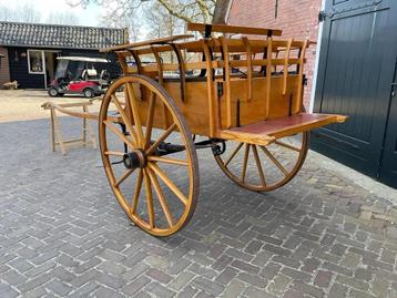 Antieke Dogcart, rijtuig, tilbrie, tilbury, koets,  beschikbaar voor biedingen