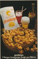 Retro reclame 1970 Smiths chips gezelletjes zoutje, Verzamelen, Retro, Ophalen of Verzenden, Overige typen