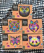 5 Dierenvorm Puzzels - Dierenstukjes, Ophalen of Verzenden, Zo goed als nieuw