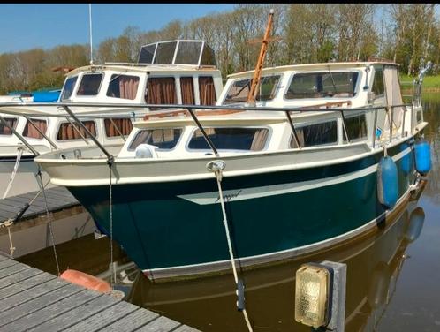 Motorkruiser, Watersport en Boten, Motorboten en Motorjachten, Gebruikt, Staal, 6 tot 9 meter, Diesel, Binnenboordmotor, 50 pk of meer