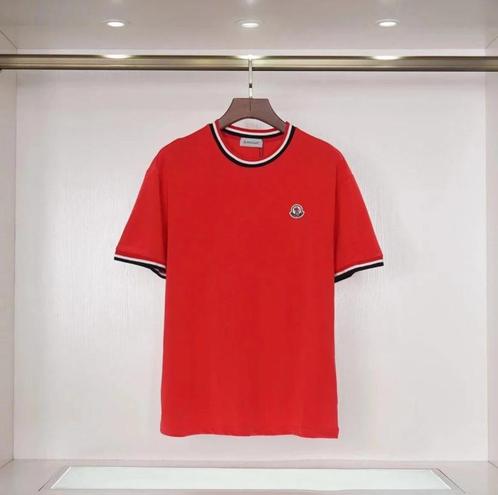ROOD MONCLER SHIRT ALLE MATEN NIEUW, Kleding | Heren, T-shirts, Nieuw, Overige maten, Rood, Ophalen of Verzenden
