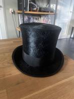 Antieke hoge hoed, Antiek en Kunst, Antiek | Kleding en Accessoires, Ophalen of Verzenden, Heren