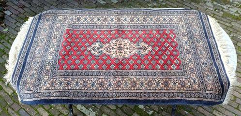 Perzisch geknoopt tapijt kleed tafelkleed 104 x 61 cm (KP4), Huis en Inrichting, Stoffering | Tapijten en Kleden, Gebruikt, 50 tot 100 cm