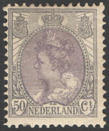 Nederland NVPH nr 75 ongebruikt Koningin Wilhelmina 1914 beschikbaar voor biedingen