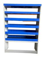 Metalen bedrijfswageninrichting 1265x360x1795 mm, Ophalen of Verzenden, Zo goed als nieuw