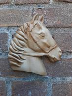 Paard wanddecoratie betonnen beeld tuinbeeld beton, Tuin en Terras, Tuinbeelden, Ophalen of Verzenden, Nieuw