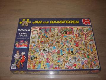Puzzel Jan van Haasteren HOERA, KRUITVAT 40 JAAR 1000 NIEUW beschikbaar voor biedingen