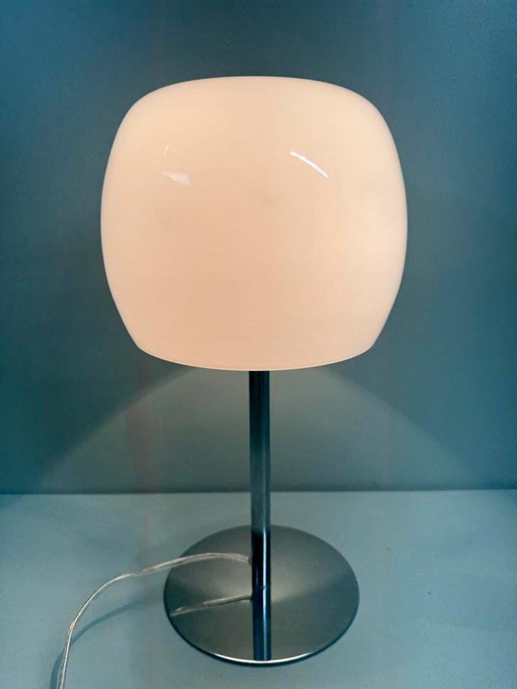 Retro Space Age Mushroom Lamp, Huis en Inrichting, Lampen | Vloerlampen, Gebruikt, Minder dan 100 cm, Glas, Ophalen of Verzenden