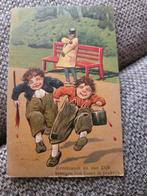 Rembrandt en van Dijk humor kaart, Ophalen of Verzenden