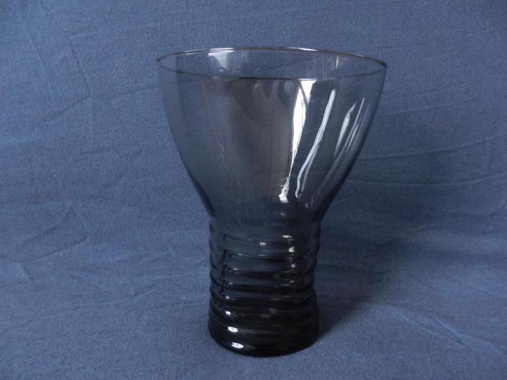 Glazen vaas Ribbelvaas Andries Copier Leerdam 1953 h 16 cm 1, Antiek en Kunst, Antiek | Glas en Kristal, Ophalen of Verzenden